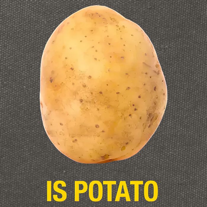Is Potato Funny Cotton Canvas Backpack