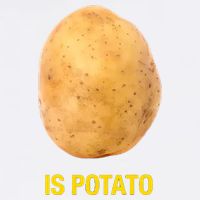 Is Potato Funny Garment-Dyed Sweatshirt