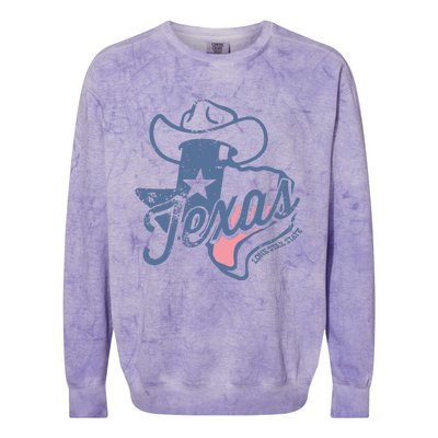 Texas Lone Star State Colorblast Crewneck Sweatshirt