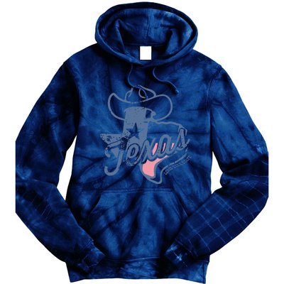 Texas Lone Star State Tie Dye Hoodie