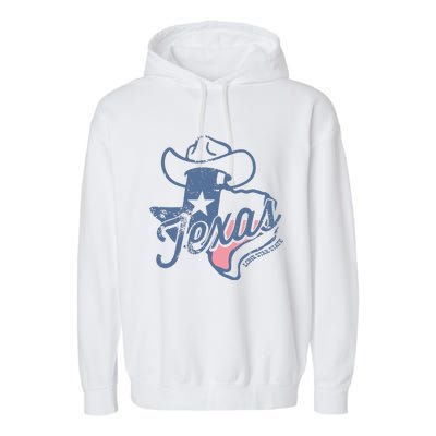 Texas Lone Star State Garment-Dyed Fleece Hoodie