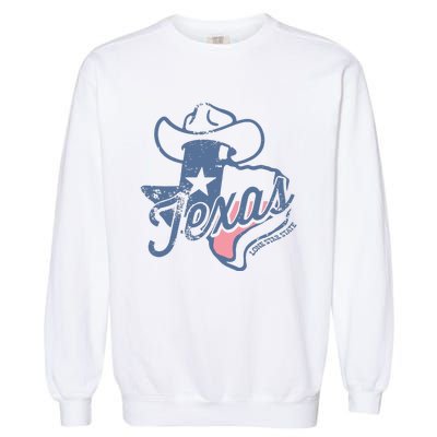 Texas Lone Star State Garment-Dyed Sweatshirt