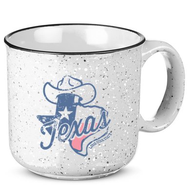 Texas Lone Star State 15oz Campfire Ceramic Mug