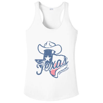 Texas Lone Star State Ladies PosiCharge Competitor Racerback Tank