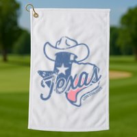 Texas Lone Star State Golf Towel