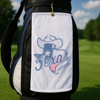 Texas Lone Star State Golf Towel