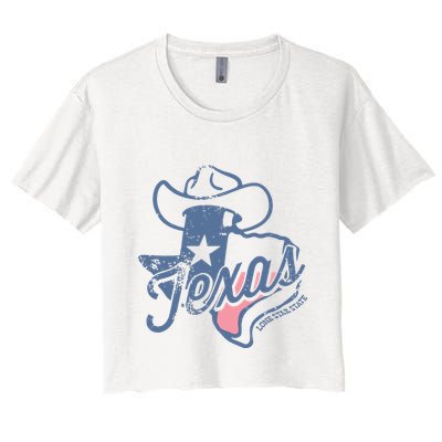 Texas Lone Star State Crop Top