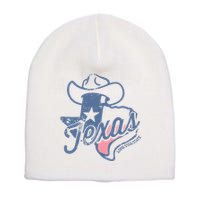 Texas Lone Star State Short Acrylic Beanie