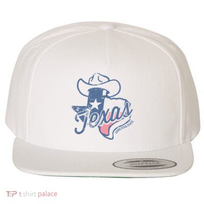 Texas Lone Star State Wool Snapback Cap