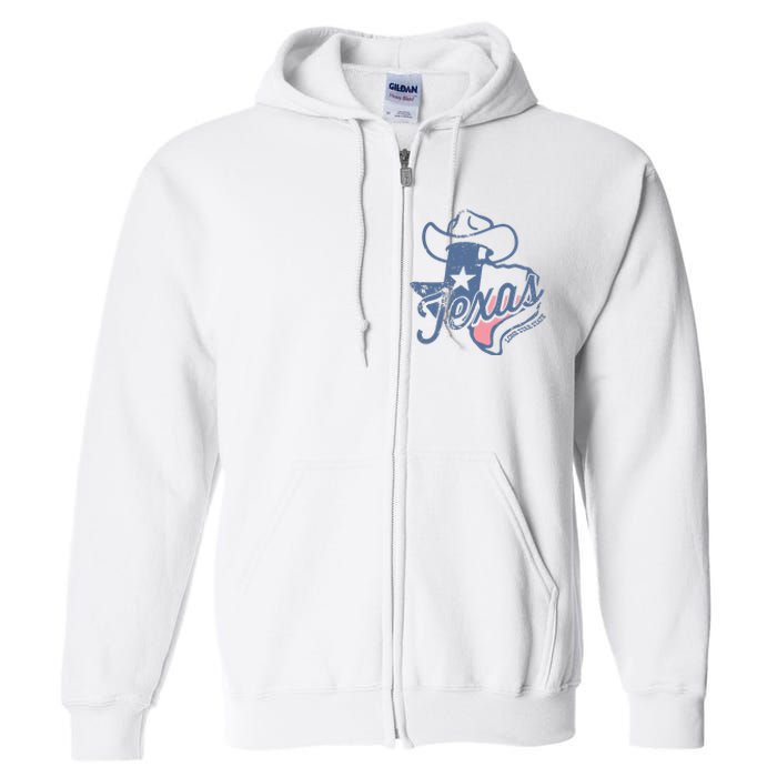 Texas Lone Star State Full Zip Hoodie