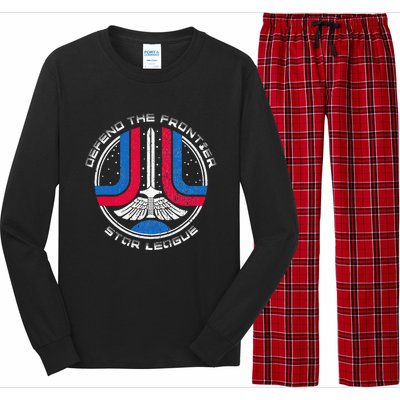 The Last Starfighter Star League Distressed Long Sleeve Pajama Set