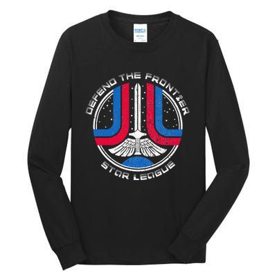 The Last Starfighter Star League Distressed Tall Long Sleeve T-Shirt