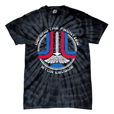 The Last Starfighter Star League Distressed Tie-Dye T-Shirt