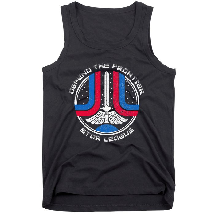 The Last Starfighter Star League Distressed Tank Top