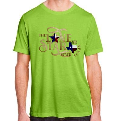 The Lone Star State Texas Logo Adult ChromaSoft Performance T-Shirt