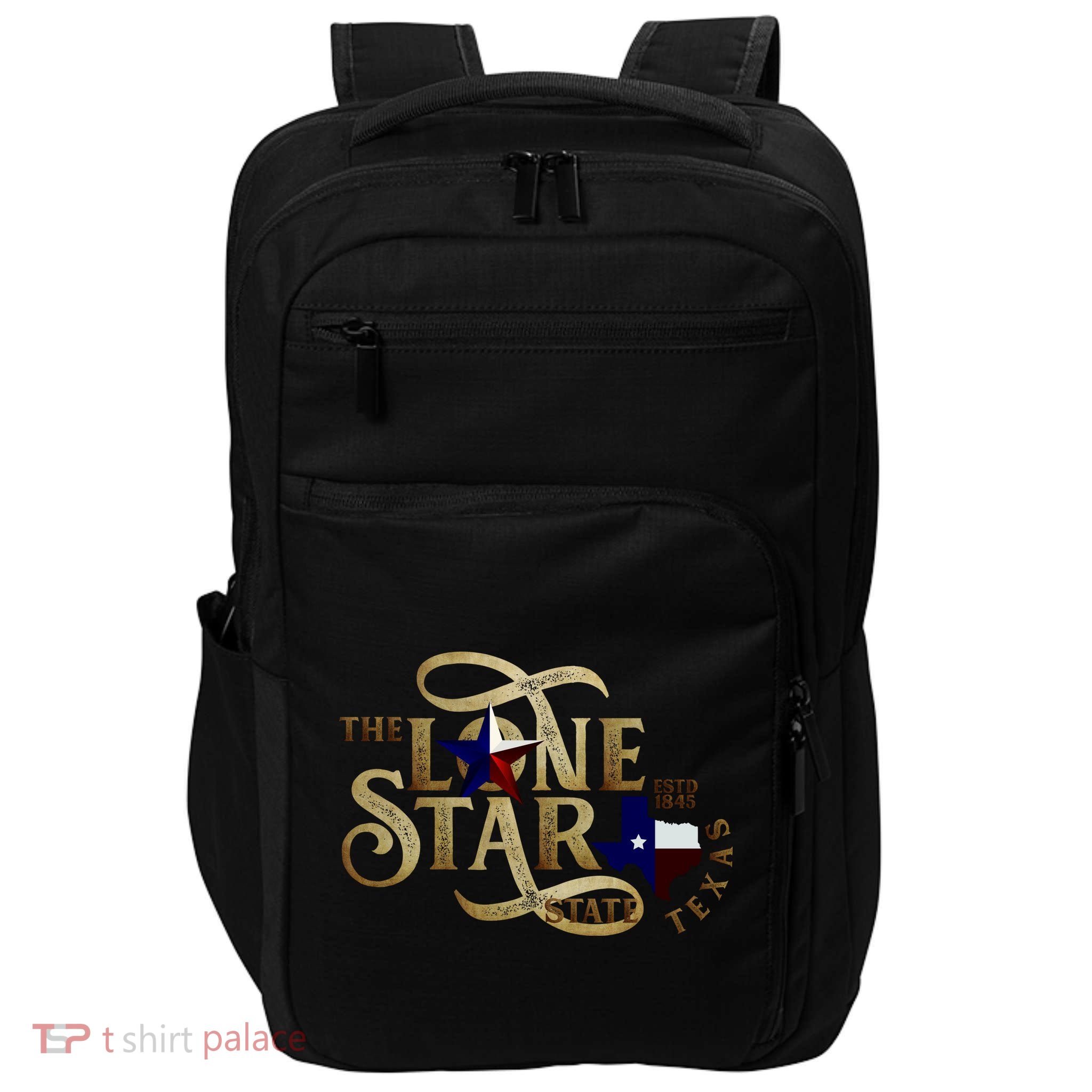 The Lone Star State Texas Logo Impact Tech Backpack