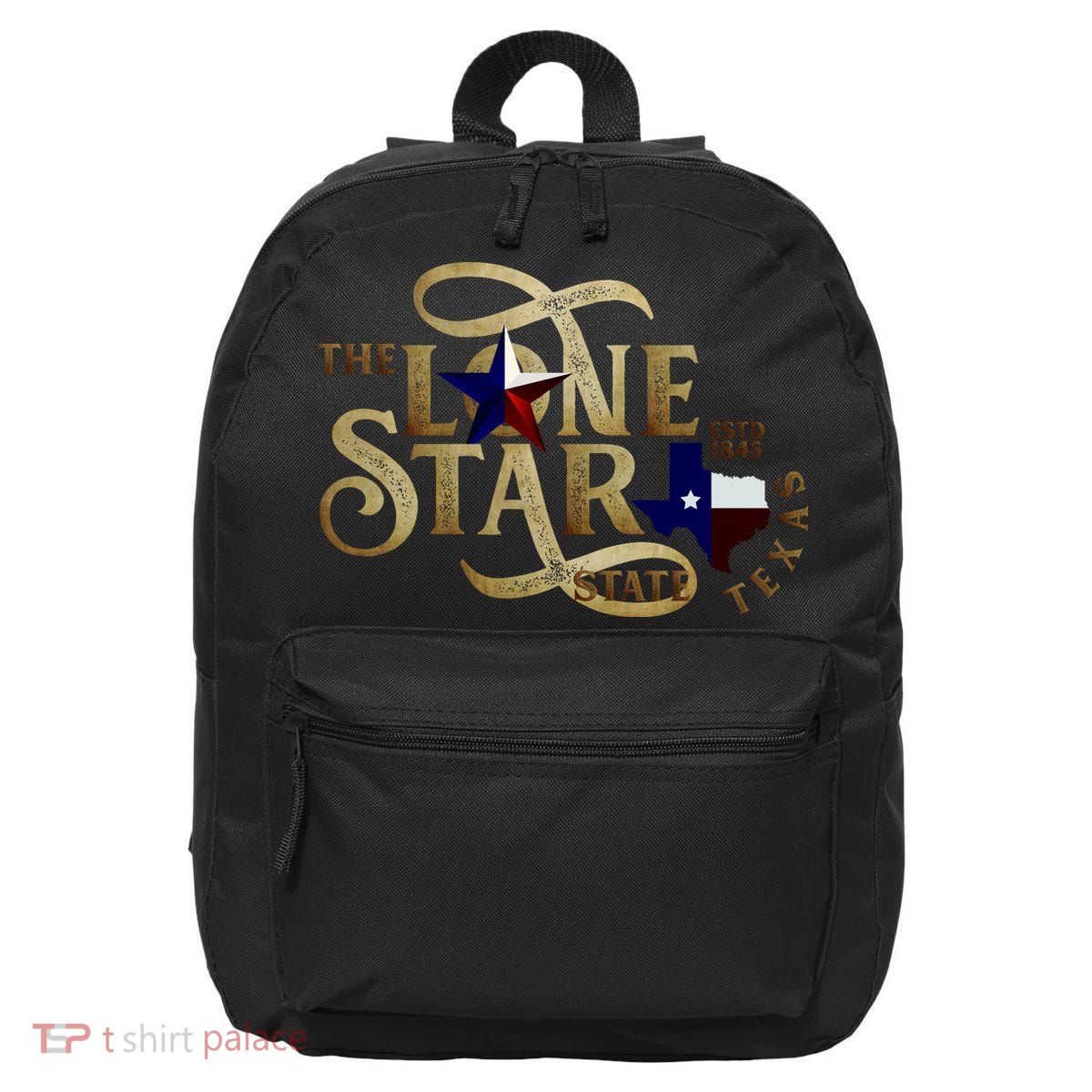 The Lone Star State Texas Logo 16 in Basic Backpack