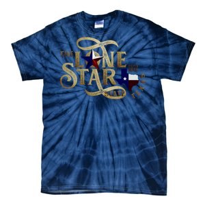 The Lone Star State Texas Logo Tie-Dye T-Shirt