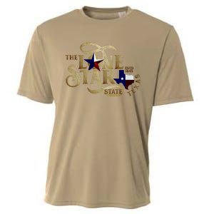 The Lone Star State Texas Logo Cooling Performance Crew T-Shirt