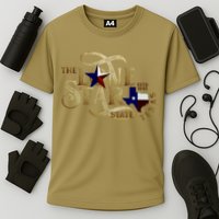 The Lone Star State Texas Logo Cooling Performance Crew T-Shirt