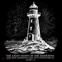 The Light Shines On In The Darkness And The Darkness Full-Length Apron With Pockets