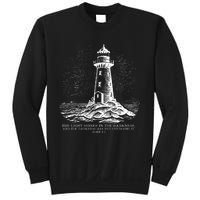 The Light Shines On In The Darkness And The Darkness Sweatshirt