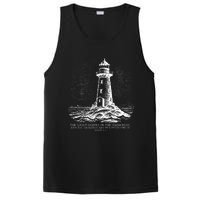 The Light Shines On In The Darkness And The Darkness PosiCharge Competitor Tank