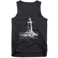 The Light Shines On In The Darkness And The Darkness Tank Top