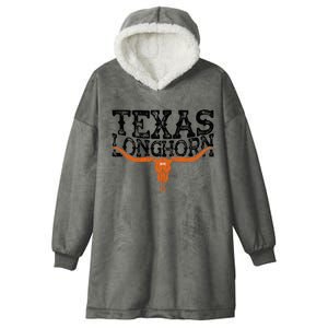 Texas Lone Star State Since 1845 Cowboy And Rodeo Texas Hooded Wearable Blanket