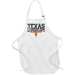 Texas Lone Star State Since 1845 Cowboy And Rodeo Full-Length Apron With Pockets