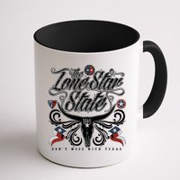 The Lone Star State 1845 Longhorn Don't Mess With Texas Mug
