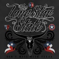 The Lone Star State 1845 Longhorn Don't Mess With Texas Trucker Hat