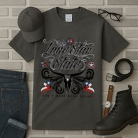 The Lone Star State 1845 Longhorn Don't Mess With Texas Tall T-Shirt