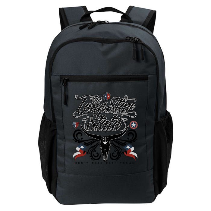 The Lone Star State 1845 Longhorn Don't Mess With Texas Backpack
