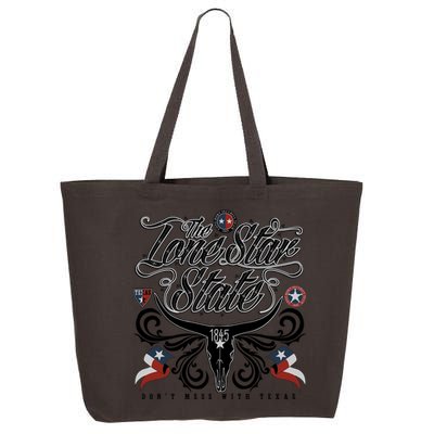 The Lone Star State 1845 Longhorn Don't Mess With Texas 25L Jumbo Tote