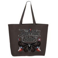 The Lone Star State 1845 Longhorn Don't Mess With Texas 25L Jumbo Tote