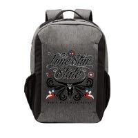 The Lone Star State 1845 Longhorn Don't Mess With Texas Vector Backpack
