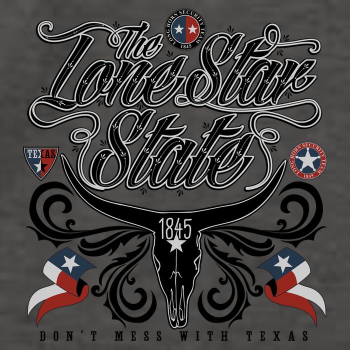 The Lone Star State 1845 Longhorn Don't Mess With Texas Vector Backpack