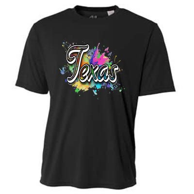 Texas Lone Star State Apparel For Men Women & Kids Texas Cooling Performance Crew T-Shirt