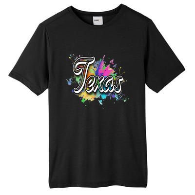 Texas Lone Star State Apparel For Men Women & Kids Texas Tall Fusion ChromaSoft Performance T-Shirt