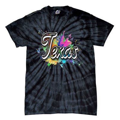 Texas Lone Star State Apparel For Men Women & Kids Texas Tie-Dye T-Shirt