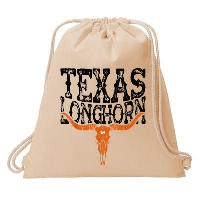 Texas Lone Star State Since 1845 Cowboy And Rodeo Texas Drawstring Bag