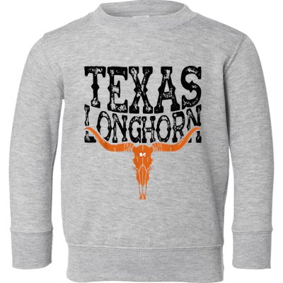 Texas Lone Star State Since 1845 Cowboy And Rodeo Texas Toddler Sweatshirt