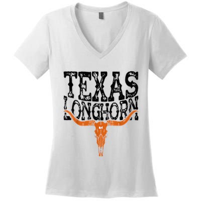 Texas Lone Star State Since 1845 Cowboy And Rodeo Texas Women's V-Neck T-Shirt