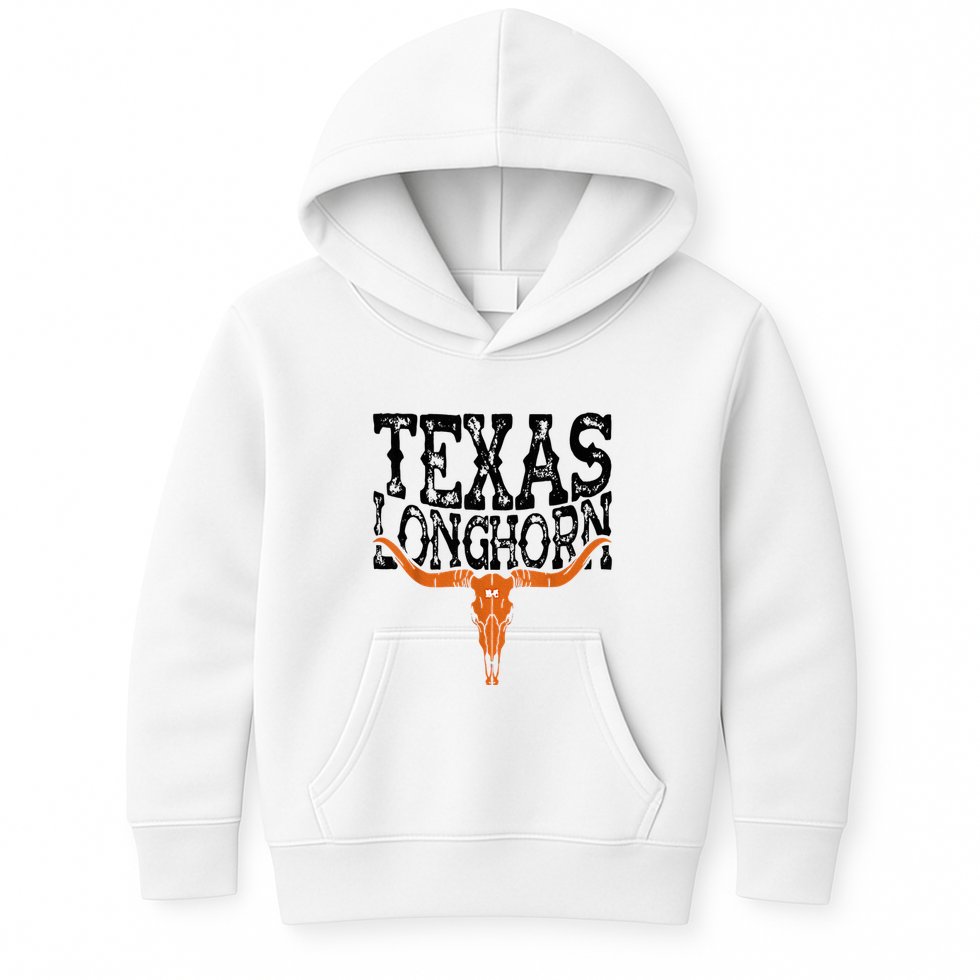 Texas Lone Star State Since 1845 Cowboy And Rodeo Texas Kids Hoodie