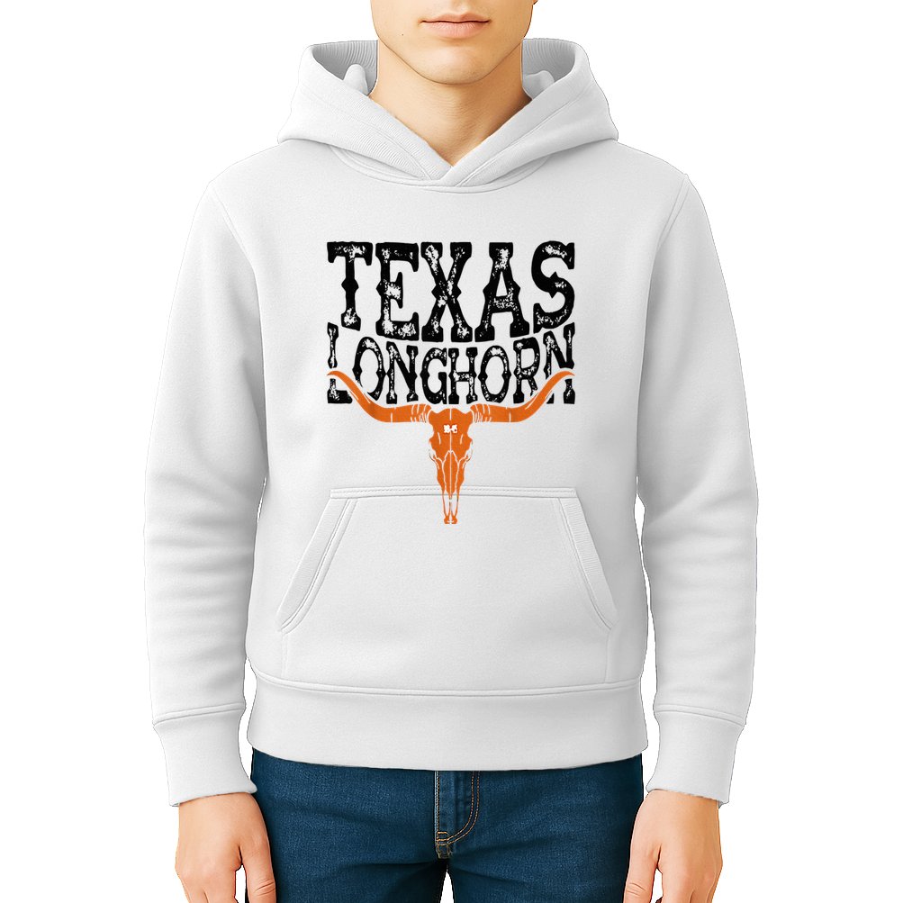 Texas Lone Star State Since 1845 Cowboy And Rodeo Texas Kids Hoodie