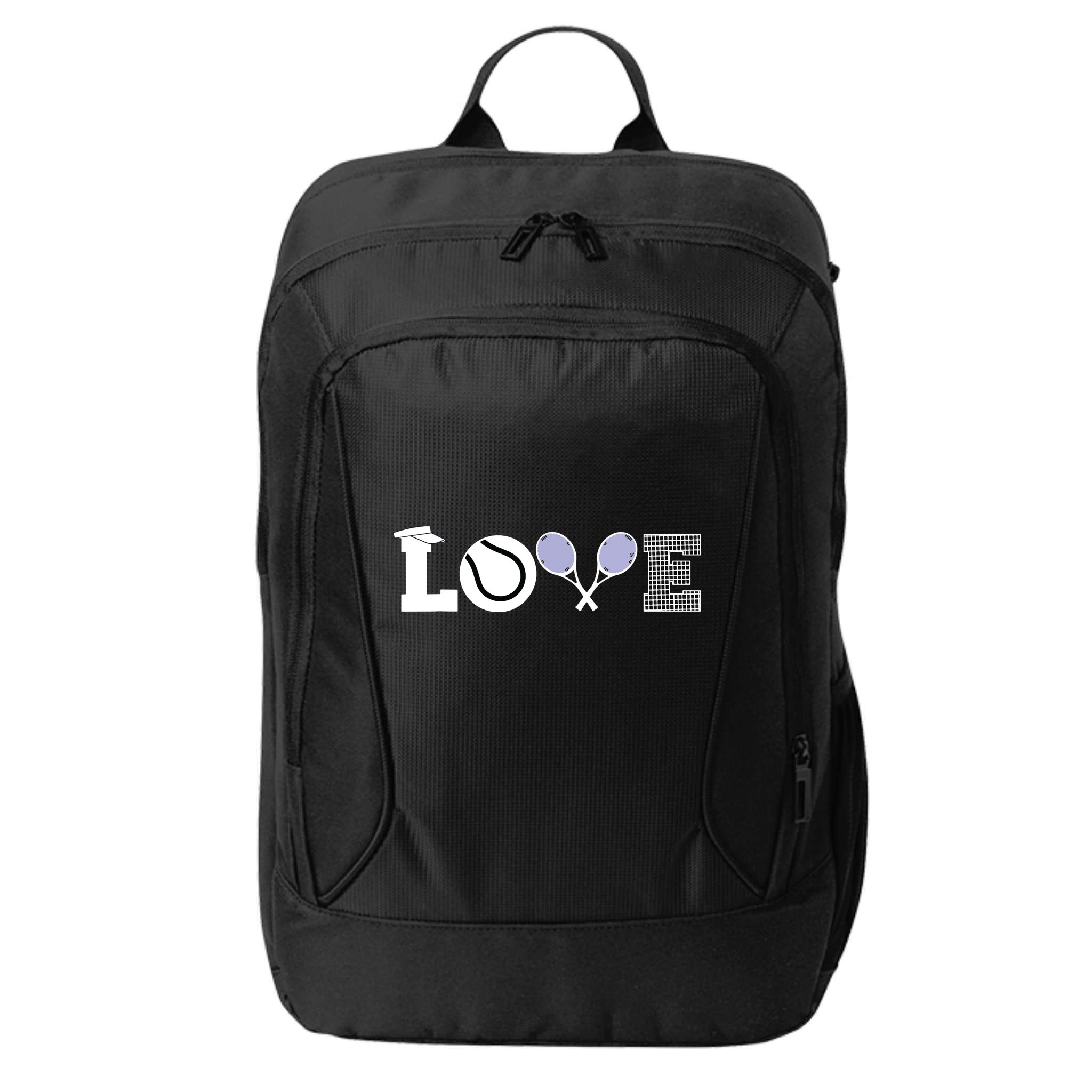 Tennis Love Tennis Fan Tennis Player Gift Tennis Lover City Backpack