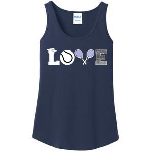 Tennis Love Tennis Fan Tennis Player Gift Tennis Lover Ladies Essential Tank