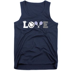 Tennis Love Tennis Fan Tennis Player Gift Tennis Lover Tank Top