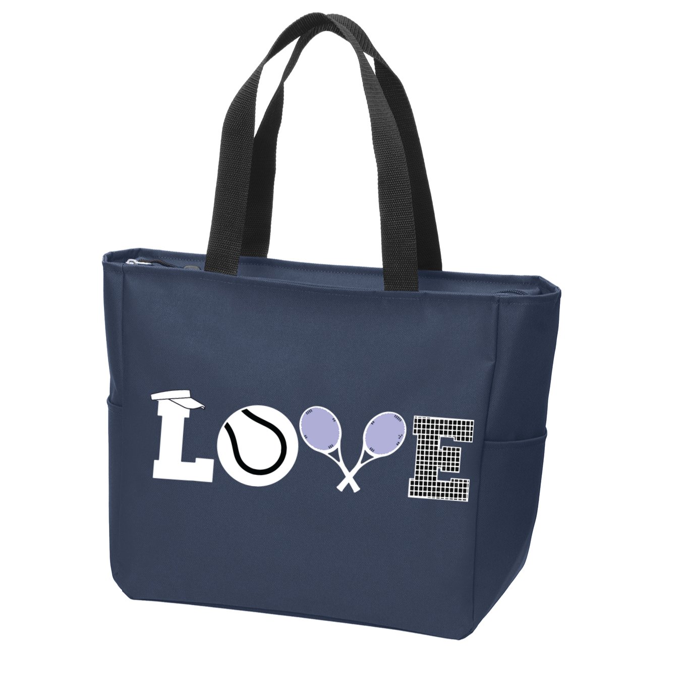 Tennis Love Tennis Fan Tennis Player Gift Tennis Lover Zip Tote Bag